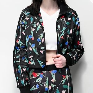 Adidas Track Cropped Flower Jacket